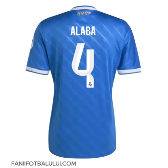 Real Madrid David Alaba #4 Tricou Fotbal Replică 2025-26 Barbati Treilea